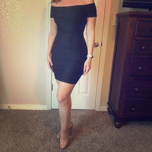 Stretchy Black Cocktail Dress NWOT